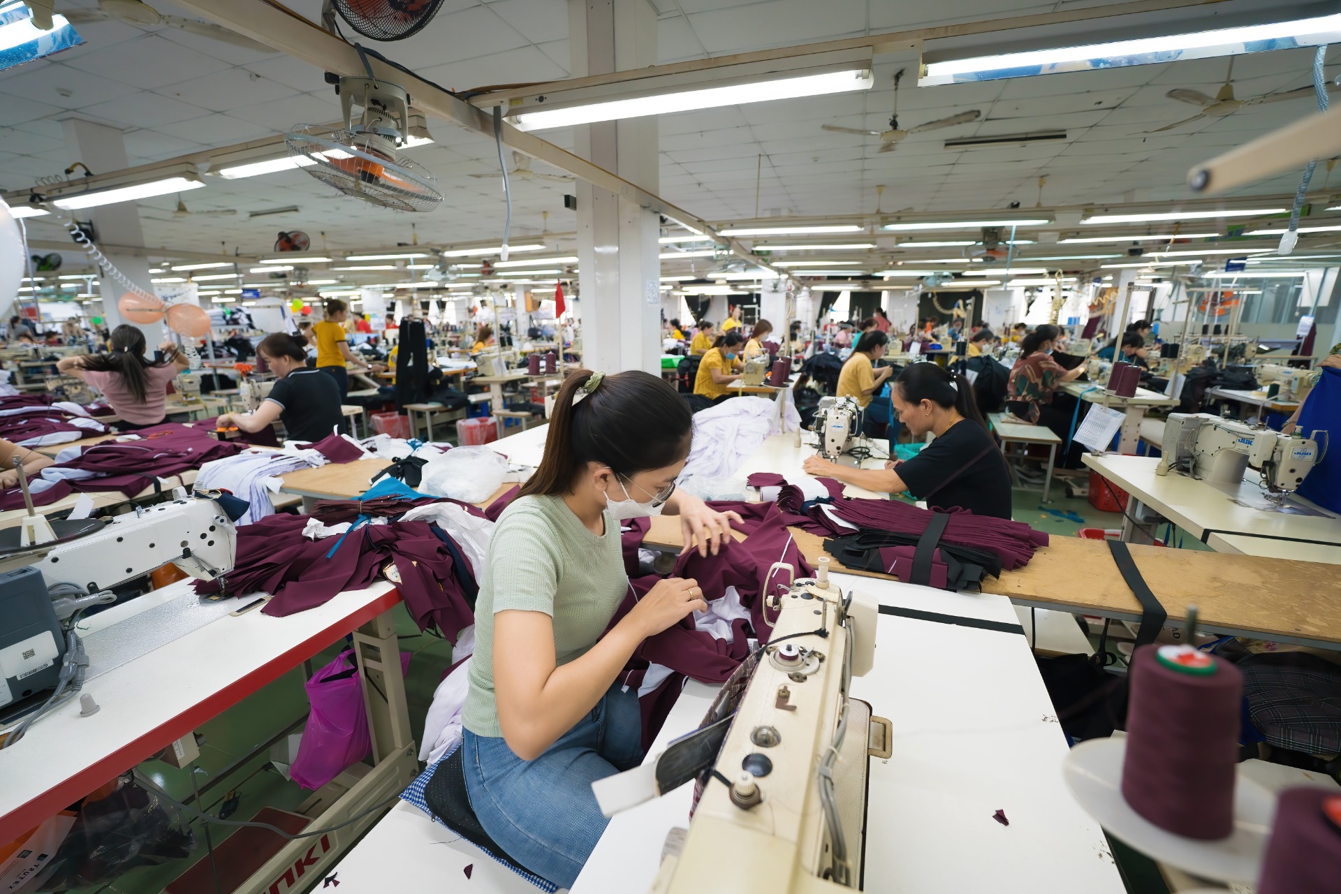 Vietnam clothing factory